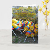 Carte Lobster Gear Notecard (Fleur jaune)