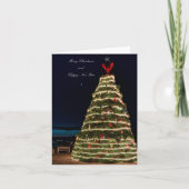 Carte Lobster Trap Christmas Tree 2021 Holiday Greeting (Devant)