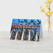 Carte Locations de bicyclette, ville bleue (Fleur jaune)