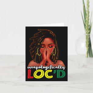 Carte Loc'd Femmes afro-américaines juin