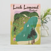 Carte Loch Lamond Écosse (Debout devant)