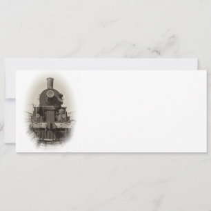 Carte Locomotive à vapeur
