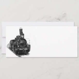Carte Locomotive à vapeur