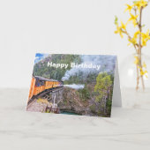 Carte Locomotive du chemin de fer de Durango & Silverton (Fleur jaune)