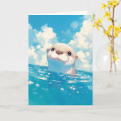 Carte L'Odyssée Aquatique de la Loutre (Fleur jaune)