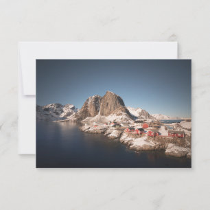 Carte Lofoten Islands Norvège