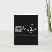Carte Logiciel de codeur programmeur de mathématiques in (Devant)