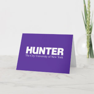 Carte Logo académique de Hunter College CUNY