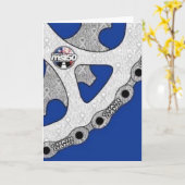 Carte logo chain (Fleur jaune)