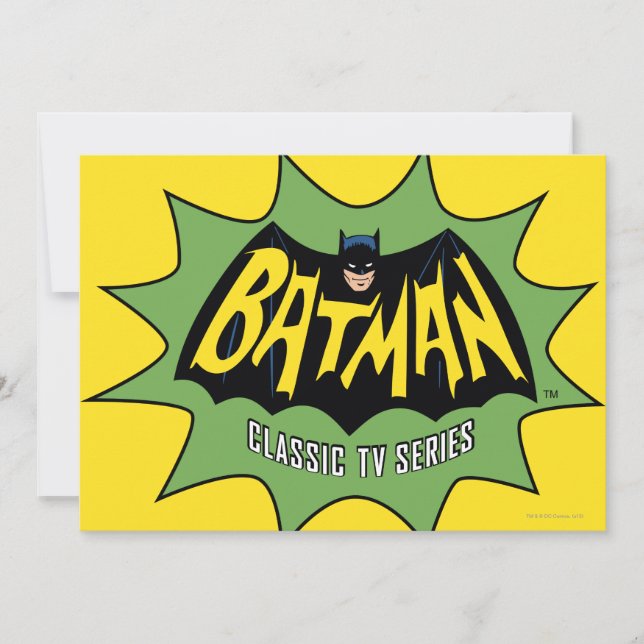Carte Logo de Batman Classic TV Series (Devant)