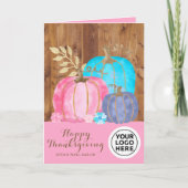 Carte Logo de l'entreprise Rustic Rose Thanksgiving Citr (Devant)