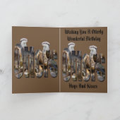 Carte Logo De Loutres Et Otters, Joyeux Anniversaire (Intérieur)