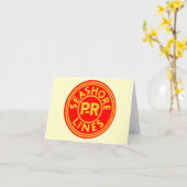 Carte Logo de Note (Fleur jaune)