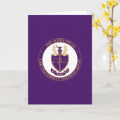 Carte Logo de Phi Alpha Delta (Fleur jaune)