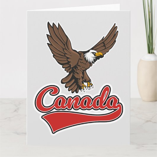 Carte logo de Voyage Canada (Devant)