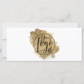 Carte Logo du certificat cadeau pour brosse à feuille d' (Dos)