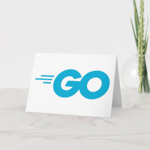 Carte Logo Golang (Go Programming Language)