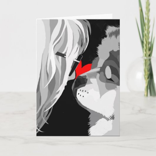 Carte logo heARTdog (Devant)