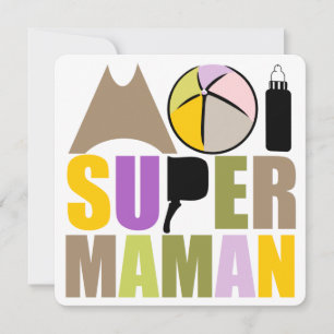 Carte "Logo Nature" - Moi Super Maman