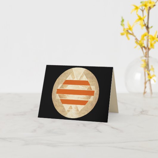 Carte Logo Nikias (Fleur jaune)