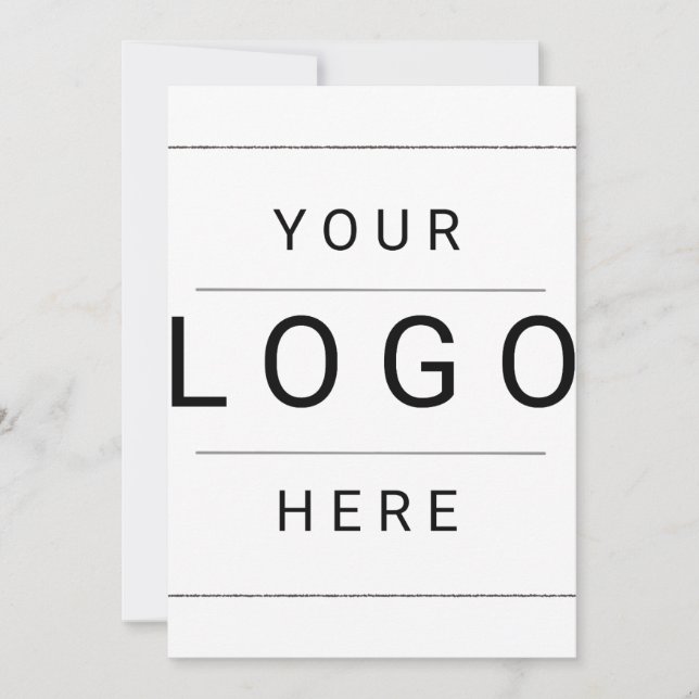 Carte Logo personnalisé (Devant)