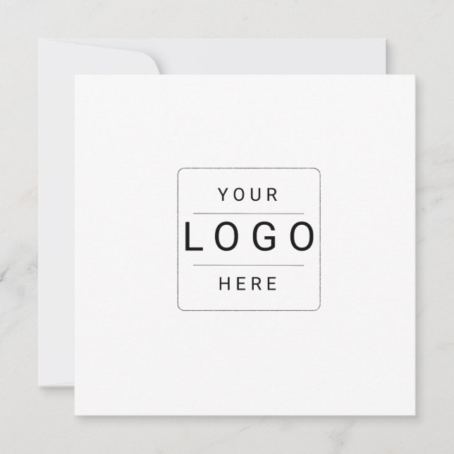 Carte Logo personnalisé (Devant)