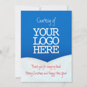 Carte Logo pour petites entreprises avec l'aimable autor (Dos)