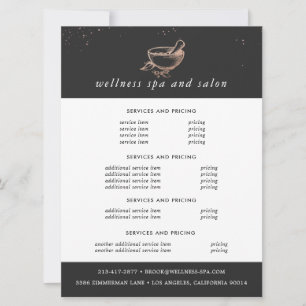 Carte Logo rose Gold Spa   Circulaire de tarification