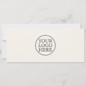 Carte Logo vintage (Dos)