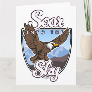 Carte logo Voler dans le Ciel