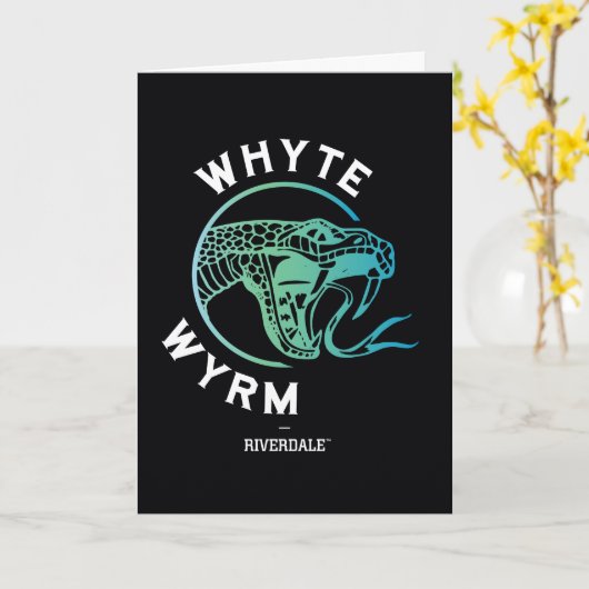 Carte Logo Whyte Wyrm (Fleur jaune)