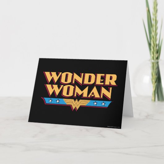 Carte Logo Wonder Woman 2 (Devant)