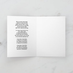 Carte L'Oie de Noël