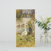 Carte L'Oie (par Berthe Morisot) (Debout devant)