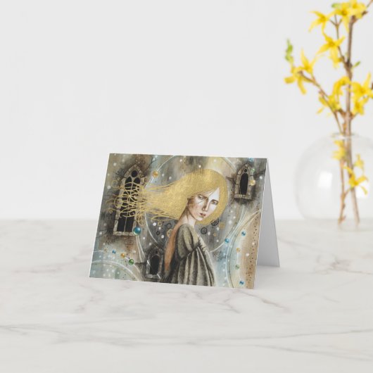 Carte Loin (Fleur jaune)