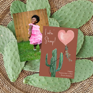 Carte Loin Cactus Cactus Rose Classroom Valentine Photo
