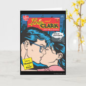 Carte Lois et Clark Comic (Fleur jaune)