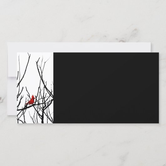 Carte L'oiseau rouge par Leslie Peppers (Devant)