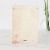 Carte Loisir et Aventure Couple Silhouette (Dos)