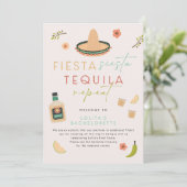 Carte LOLITA Fiesta Siesta Tequila Bach Bienvenue (Debout devant)