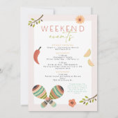 Carte LOLITA Fiesta Siesta Tequila Bach Bienvenue (Dos)