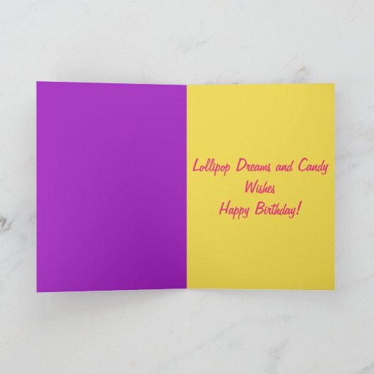 Carte Lollipop Doxie (Intérieur)