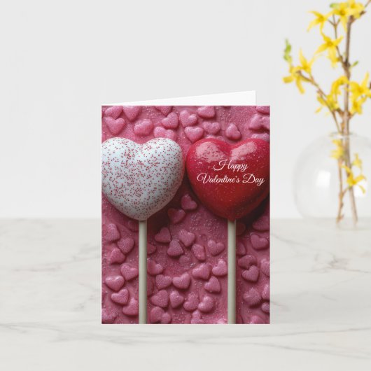 Carte Lolloi Pops Valentine's Greeting (Fleur jaune)