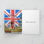 Carte London England Happy Birthday (Intérieur)