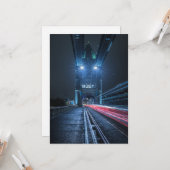 Carte London Tower Bridge (Devant/Arrière en situation)