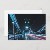 Carte London Tower Bridge (Devant / Derrière)