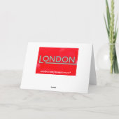 Carte Londres (Dos)