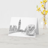 Carte Londres (Fleur jaune)