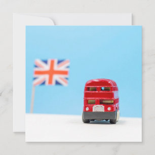 Carte Londres Angleterre Double Decker Red Bus