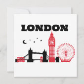 CARTE LONDRES DESIGN, (Devant)